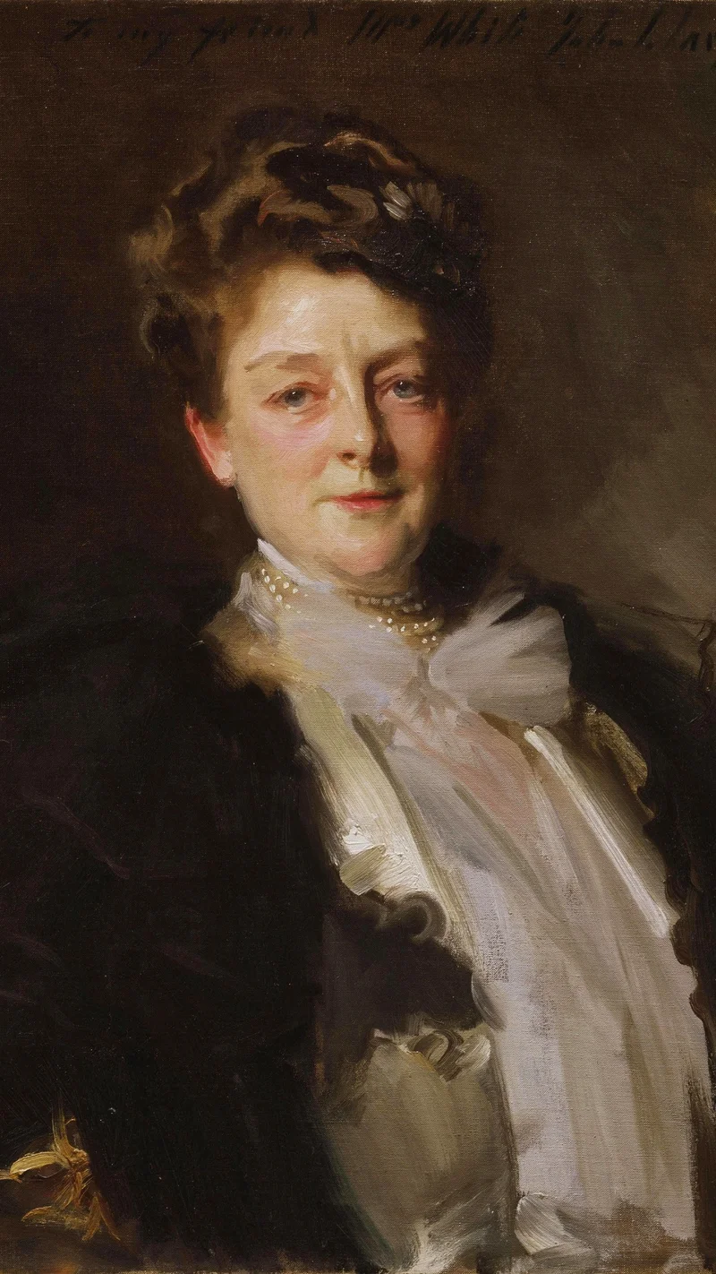 John Singer Sargent — Portrait of Mrs. J. William White