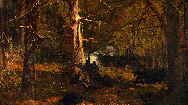 Winslow Homer — Skirmish in the Wilderness