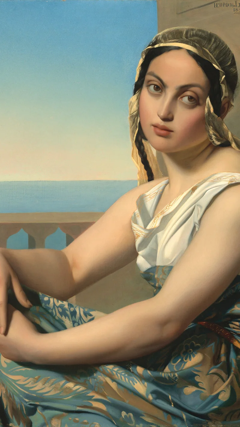 Henri Lehmann — Woman of the Orient