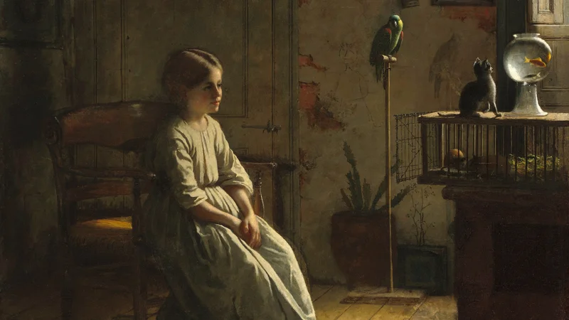 Eastman Johnson — The Pets