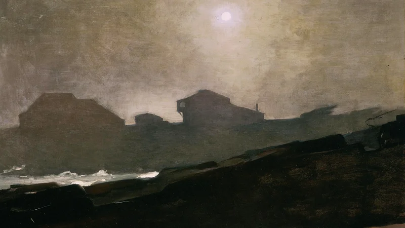Winslow Homer — The Artist's Studio in an Afternoon Fog