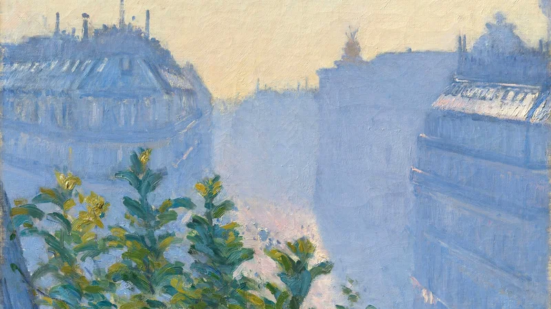 Gustave Caillebotte — Rue Halévy, View from a Balcony
