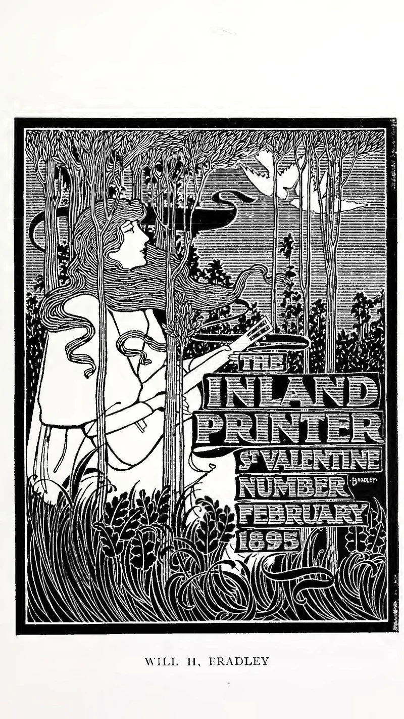 Will Bradley — The Inland Printer: St. Valentine Number, February 1895