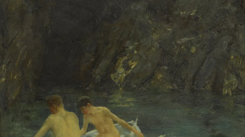 Henry Scott Tuke — The Cavern