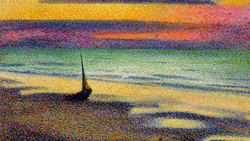 Georges Lemmen — Beach at Heist