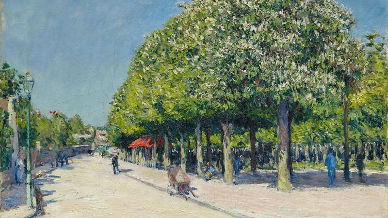 Gustave Caillebotte — Argenteuil, Fête Foraine