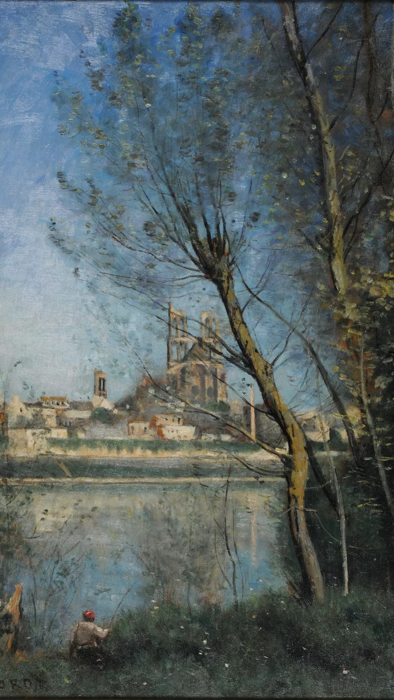 Jean-Baptiste Camille Corot — Mantes (morning)