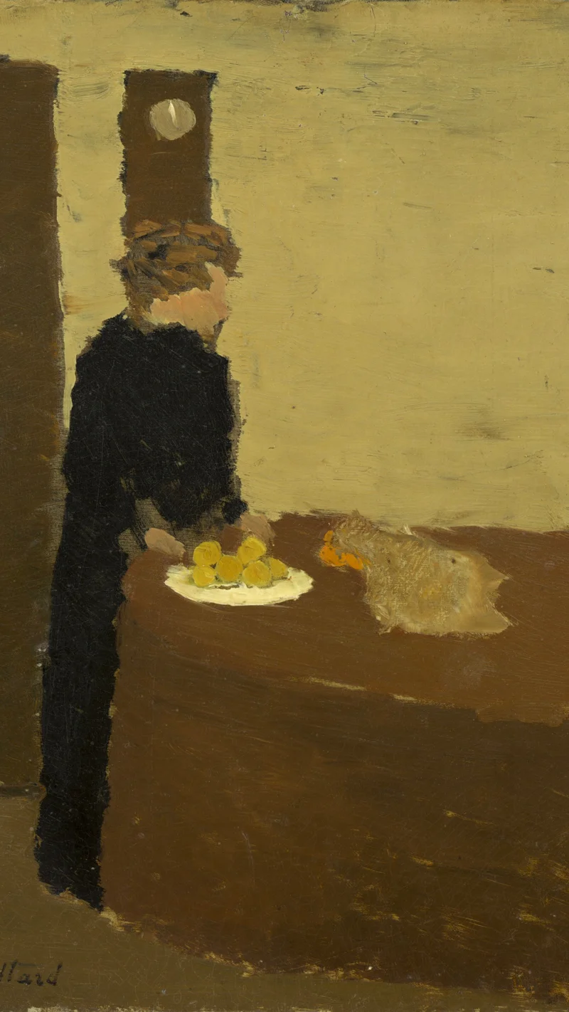 Édouard Vuillard — Woman in Black