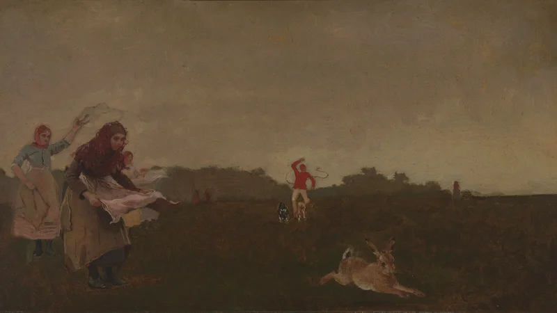 Winslow Homer — Coursing the Hare