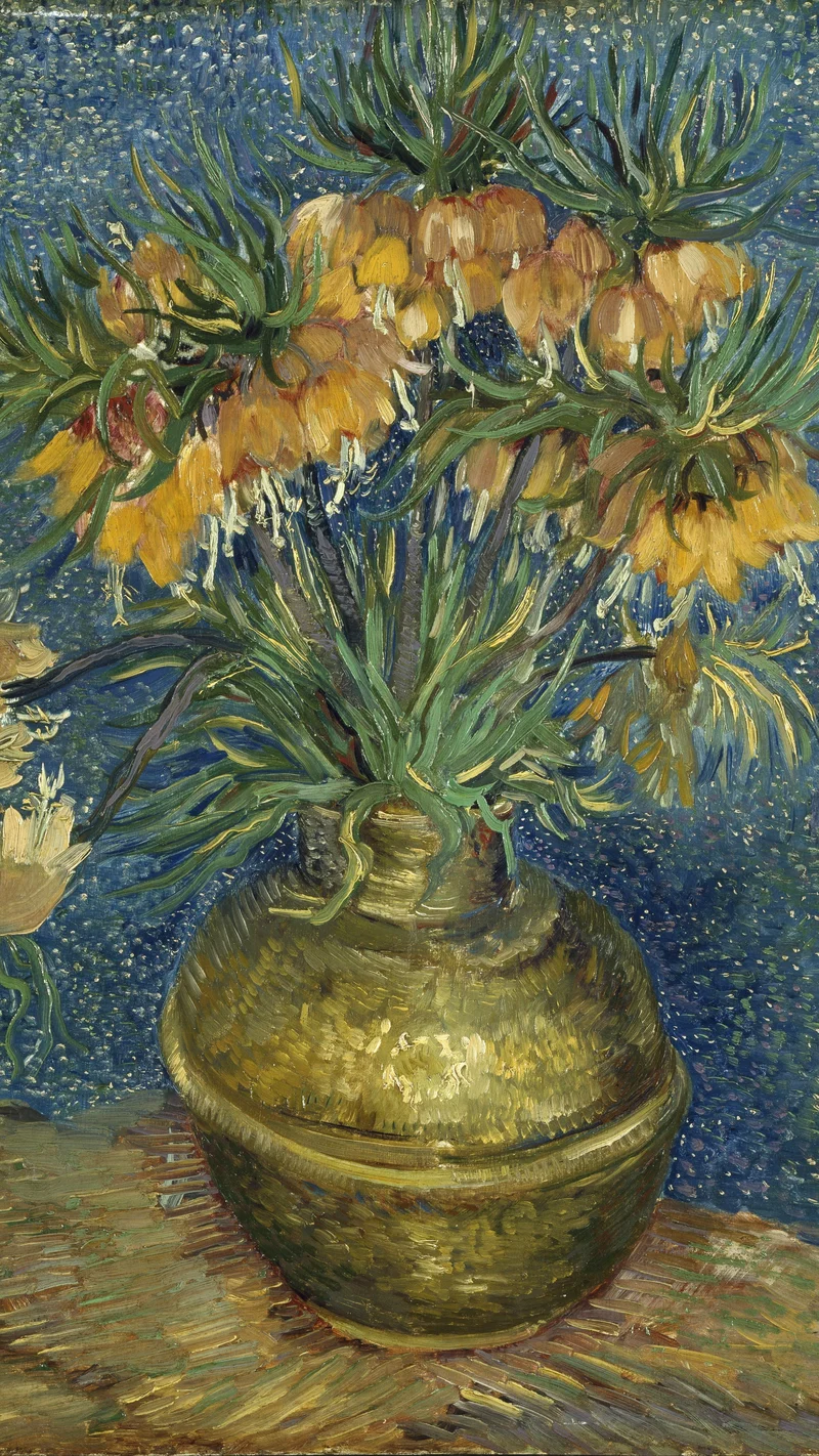 Vincent van Gogh — Fritillaries in a Copper Vase