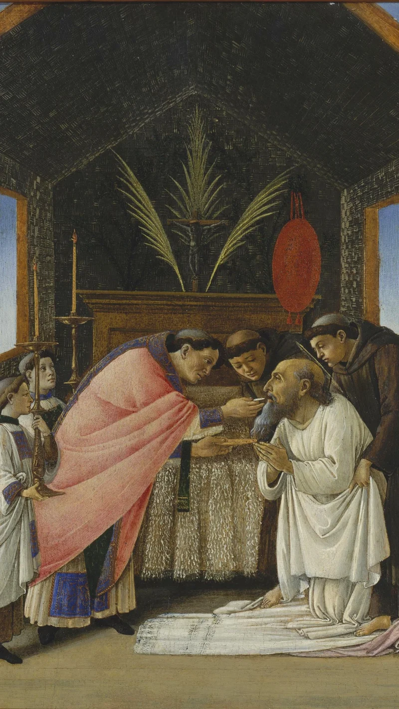 Sandro Botticelli — The Last Communion of Saint Jerome