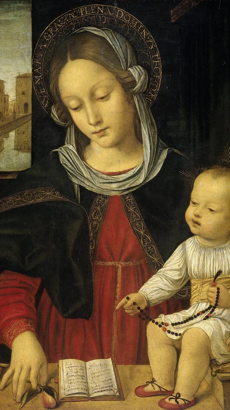Ambrogio Bergognone — Madonna and Child