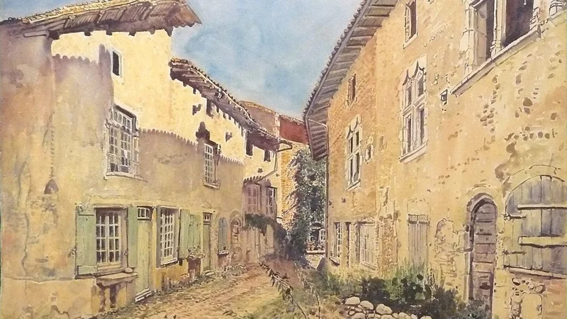 Pérouges,Rue Des Princes