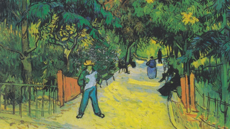 Vincent van Gogh — Entrance to the Public Park in Arles