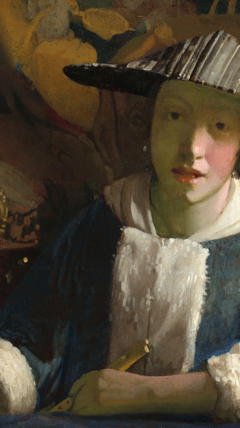 Johannes Vermeer — Girl with a Flute