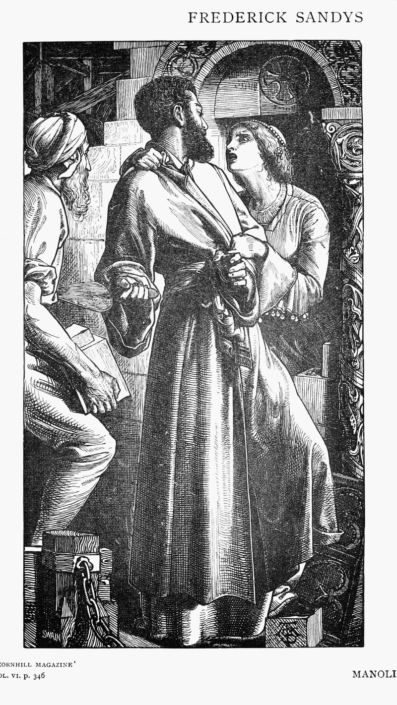 Frederick Sandys — Manoli