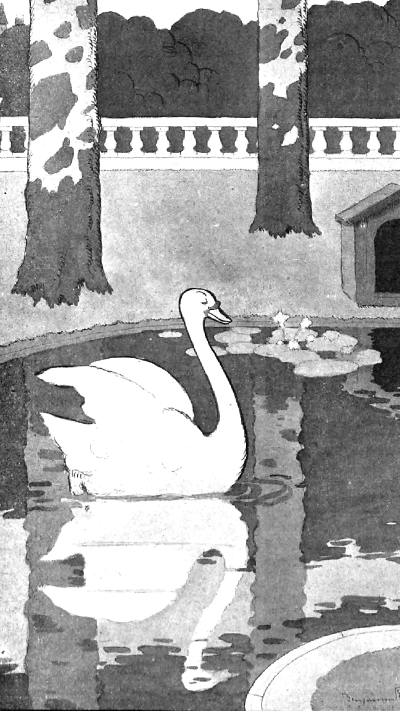 Benjamin Rabier — Jules Renard, Histoires naturelles, le cygne