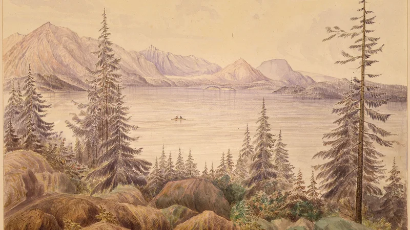 James Alden — Kellispelm Lake or Pend'Oreille Lake, from View Point