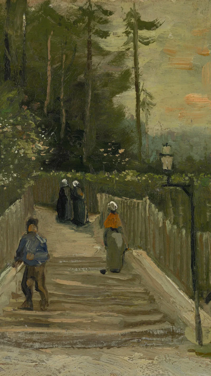 Vincent van Gogh — Path in Montmartre