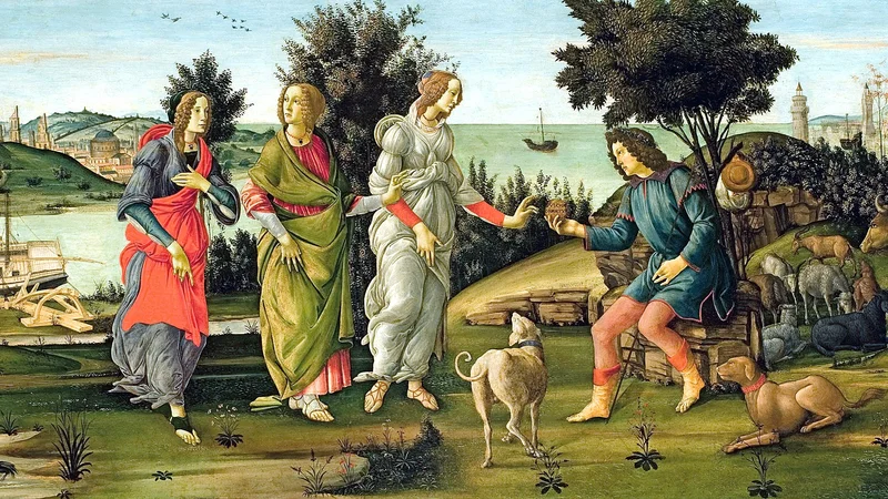 Sandro Botticelli — Judgement of Paris