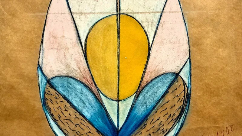 Hilma af Klint — The Ten Largest, No. 1, Childhood, Group IV