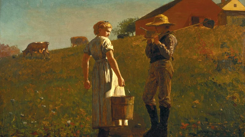 Winslow Homer — A Temperance Meeting