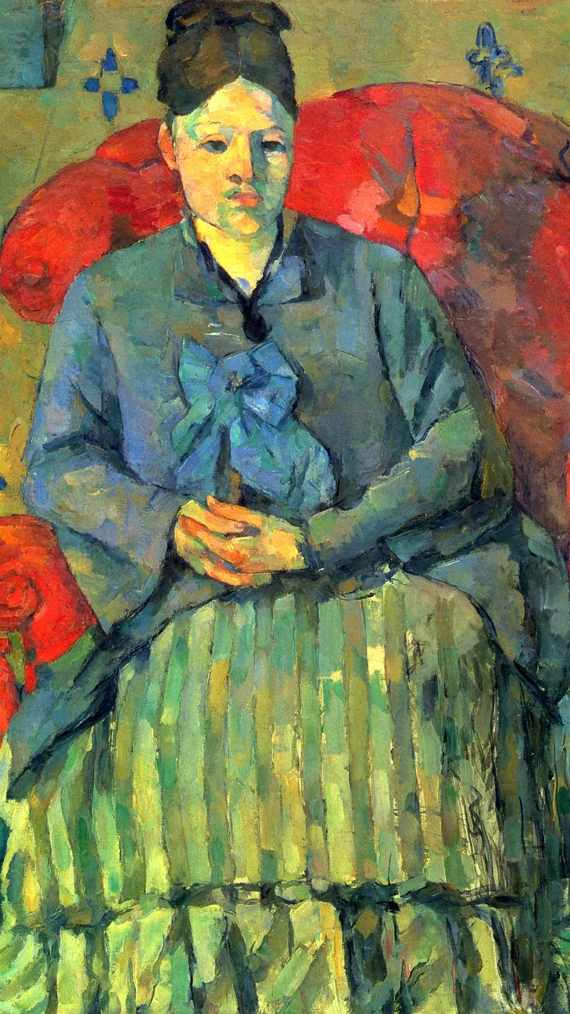 Paul Cezanne — Portrait of Madame Cézanne