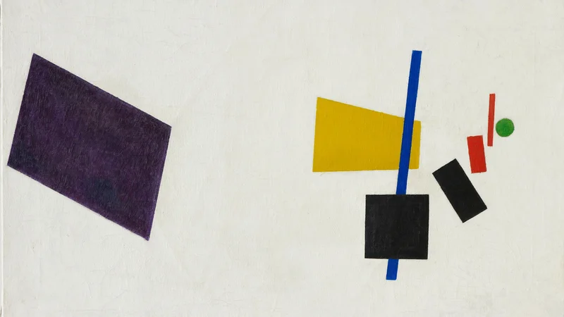 Kazimir Malevich — Painterly Realism of a Football Player - Color Masses in the 4th Dimension