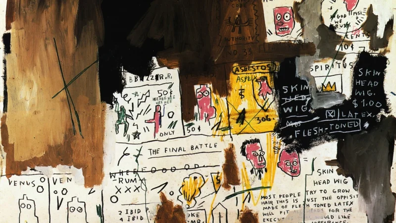 Jean-Michel Basquiat — Skin Head Wig