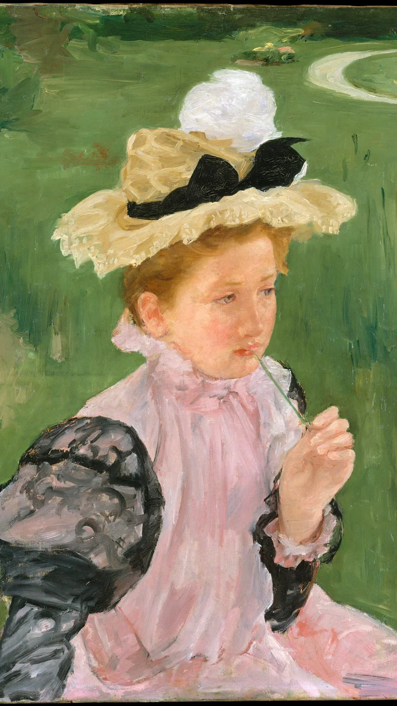 Mary Cassatt — Portrait of a Young Girl