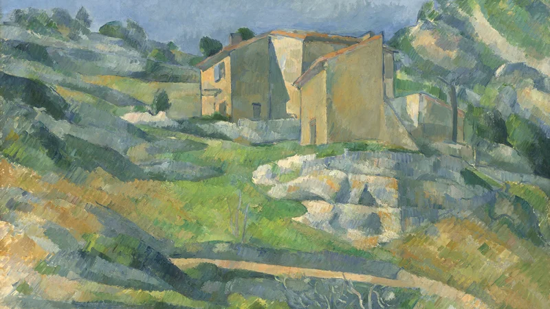 Paul Cezanne — Houses in Provence: The Riaux Valley near L'Estaque