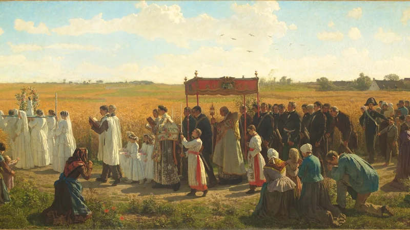 The Blessing of the Wheat in Artois