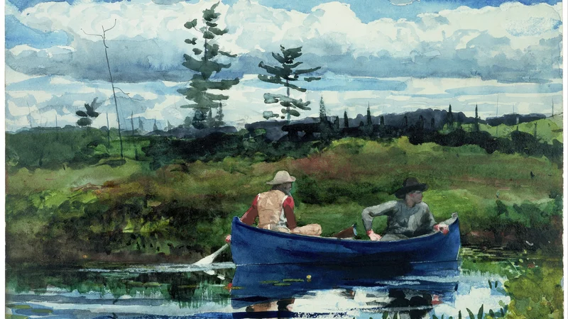 Winslow Homer — The Blue Boat