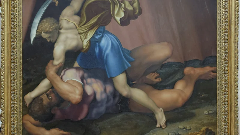Daniele da Volterra — David and Goliath (Verso)