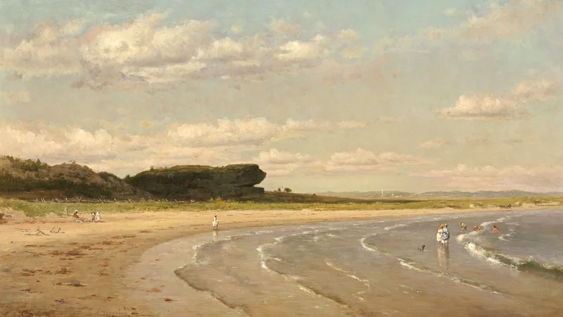 Worthington Whittredge — Second Beach, Newport