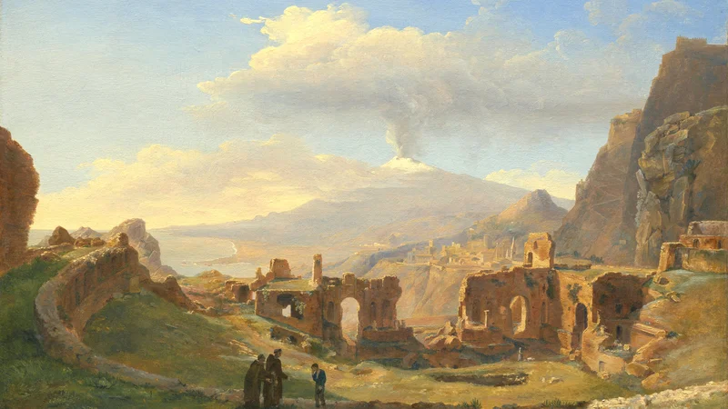 The Roman Theater at Taormina
