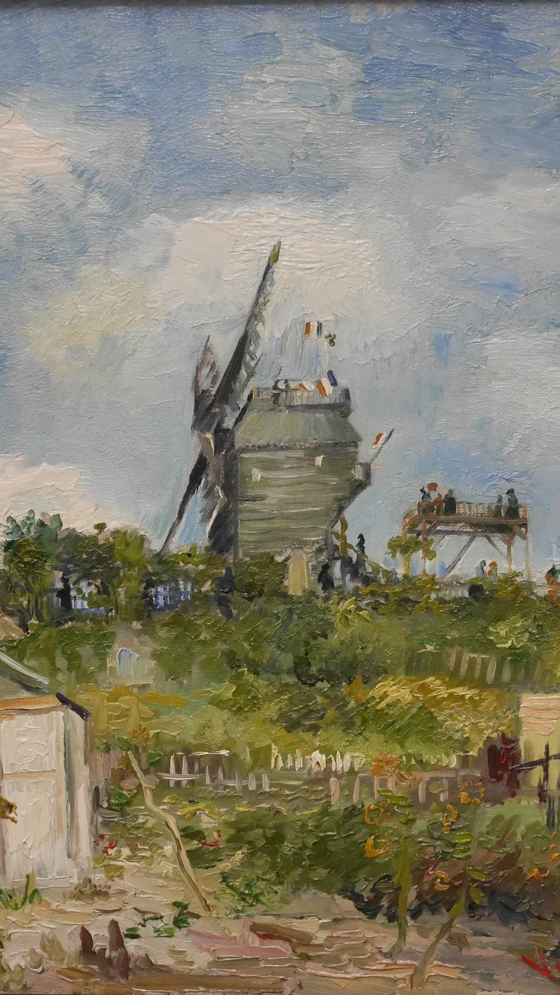 Vincent van Gogh — Le Moulin de la Galette