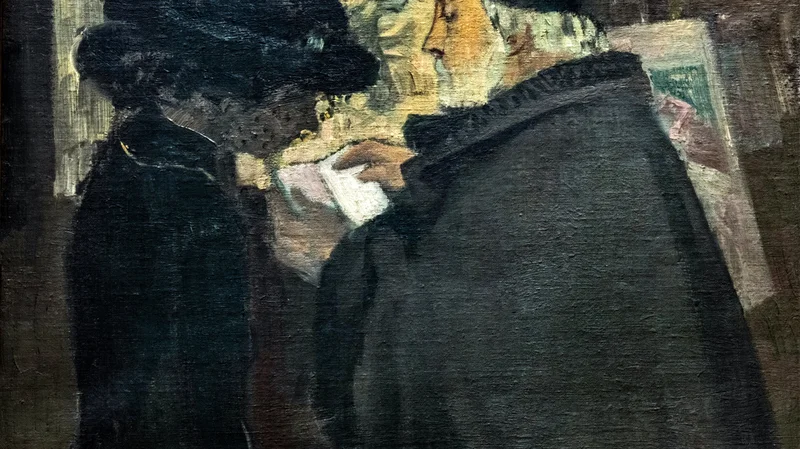 Maurice Denis — Degas and his model