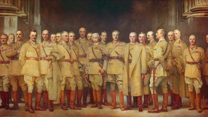 John Singer Sargent — General Officers of World War I