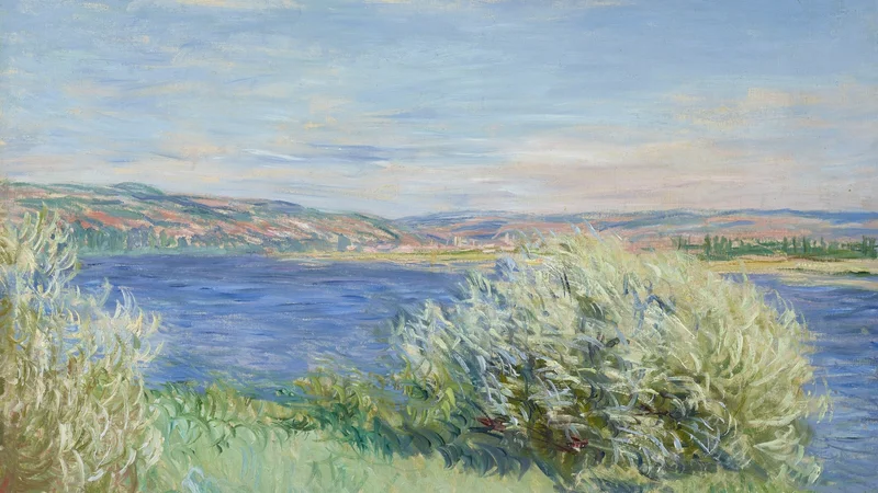 Les bords de la Seine près de Vétheuil