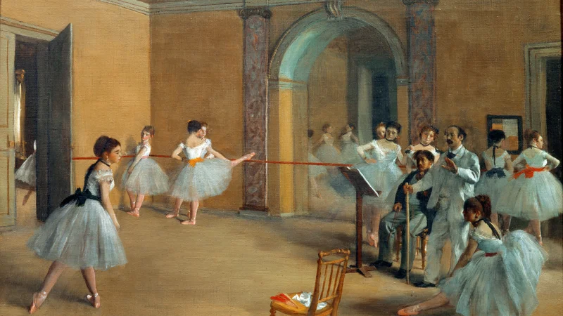 Edgar Degas — The Ballet Class