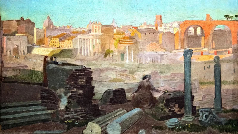 Maurice Denis — View of the Forum