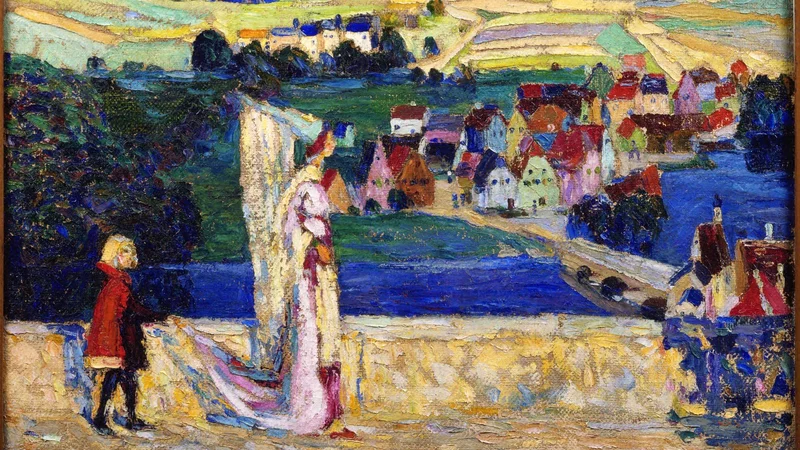 Wassily Kandinsky — Promenade (Sketch)