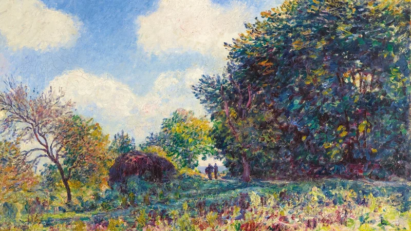 Alfred Sisley — Path at the Entrance of a Wood