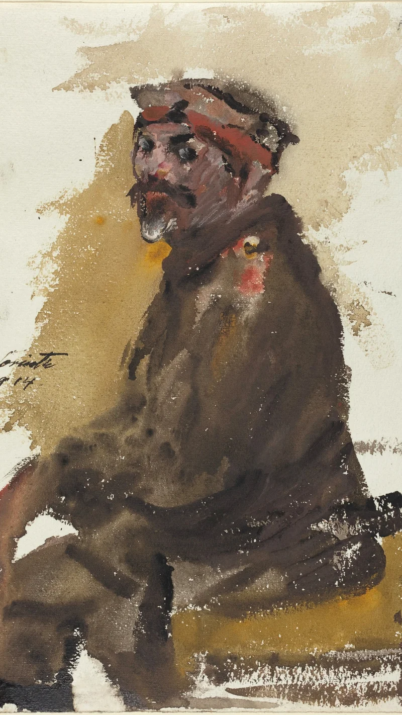 Lovis Corinth — Hermann Struck in Uniform