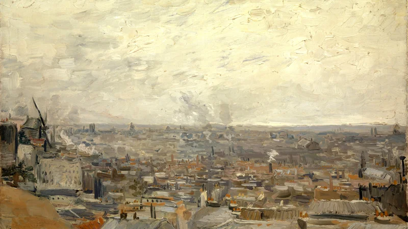 View of Paris from Montmartre