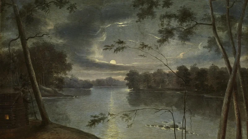 George Winter — Nocturnal Landscape