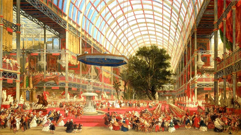 A inauguração da Grande Exposição, 1 de maio de 1851