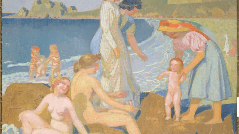 Maurice Denis — Baigneuses à Perros-Guirec