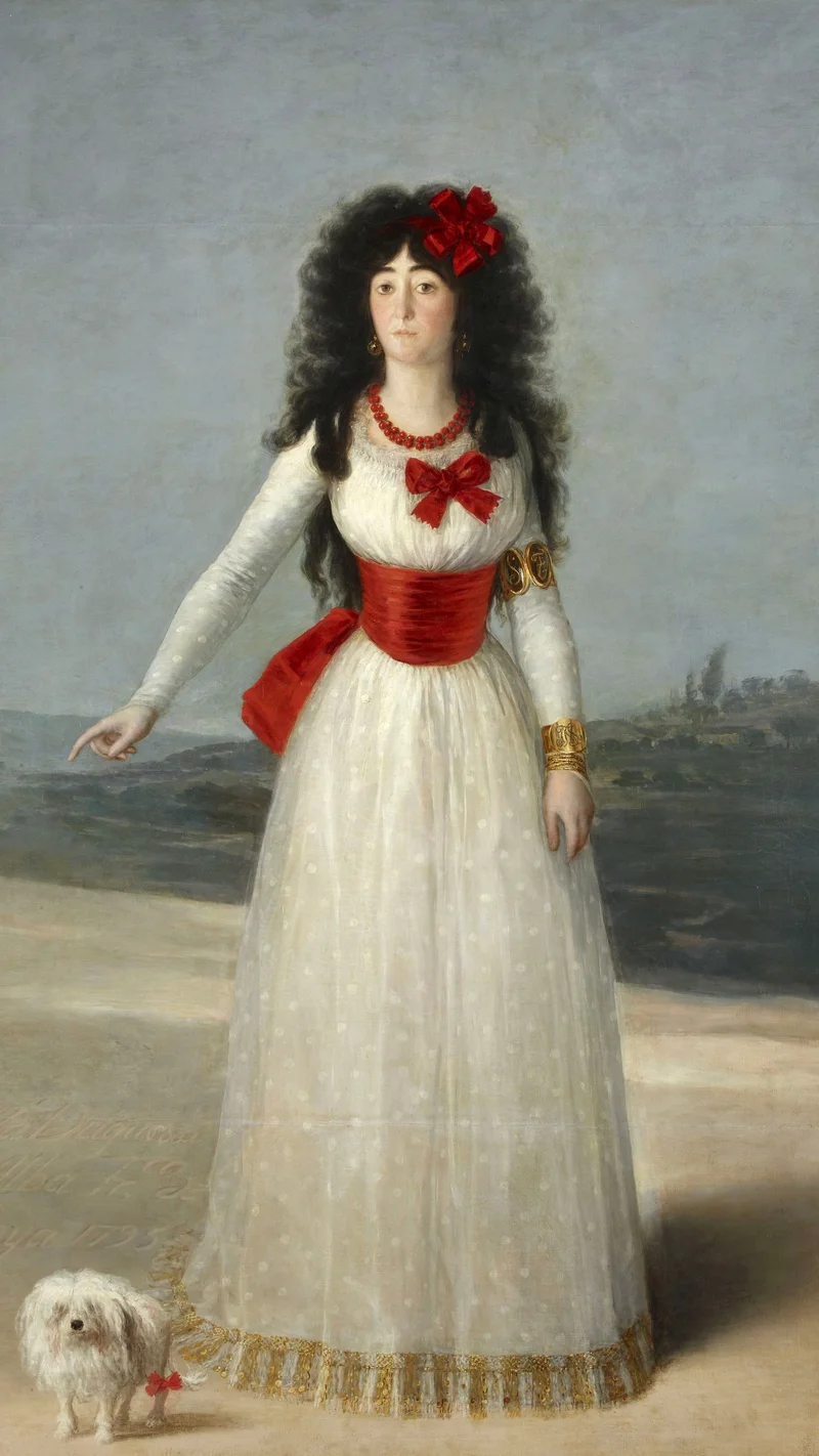 Francisco Goya — Portrait of the Duchess of Alba